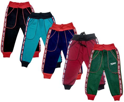 Buy IndiWeaves Boys Fleece Warm Lowers Track Pants for Winters (Green ...