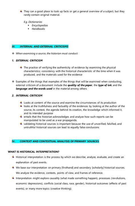 GEED 02 Reading in Philippine History HISTORY AND HISTORICAL ...