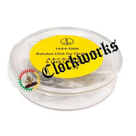 Image result for Click Spring Clock Parts