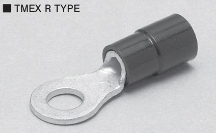 Round Type (R Type) Eco‑Friendly Insulated Crimp Terminal For Copper ...