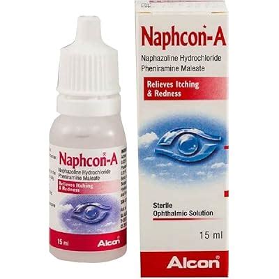 Alcon Naphcon A Eye Drops Sterile Ophthalmic India | Ubuy