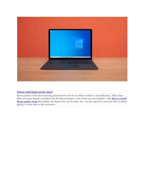 Image result for Epson Printer Installation