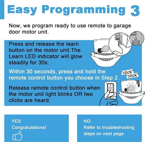 LAWOHO 892MAX Universal Garage Door Opener Remote Instruction Manual