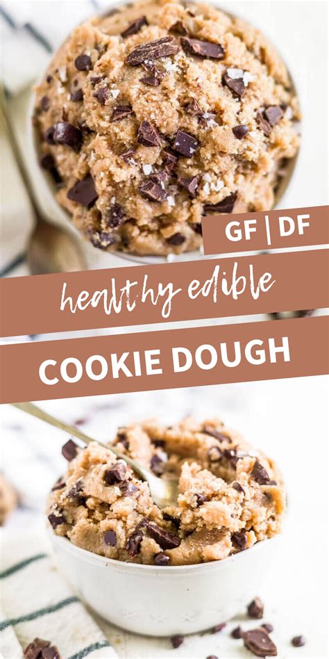 Healthy cookie dough – Artofit