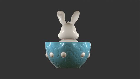 STL file Easter Basket | Chocolate Holder | Detailed - No Supports ...