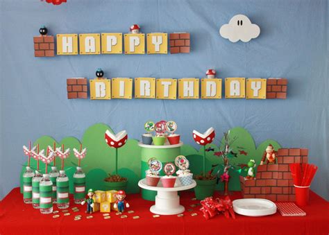 Super Mario Bros Party Birthday Super Mario by JocelynsParties, $36.00 ...