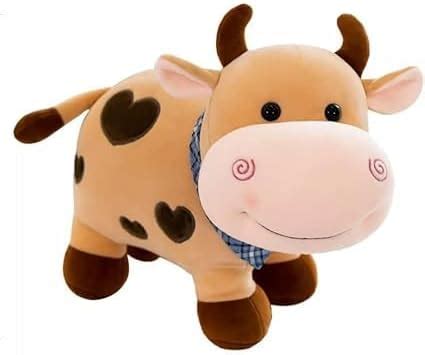 Buy Embrend Cow Soft Toys Pet Animal Adorable Standing Cow with Smiling ...