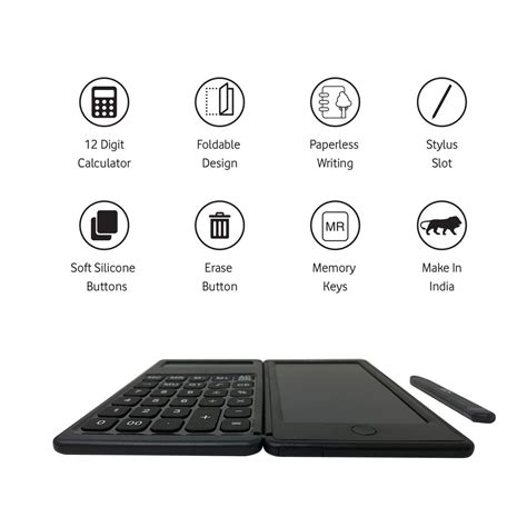 Buy Personalized LCD E-Writer cum Calculator - For Office Use, Personal ...