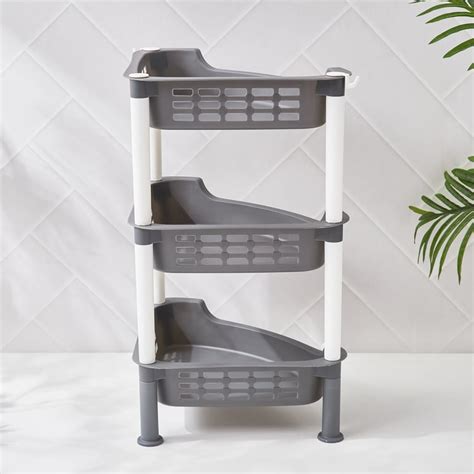 Buy Omnia Roaster Polypropylene 3-Tier Shelf from Home Centre at just ...