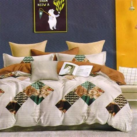 3d Printed Double Bedsheet - 3d Double Bedsheet With 2 Pillow Covers ...