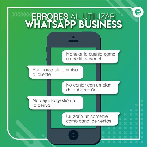 Errores al Utilizar WhatsApp Business - Mio | Agencia Digital