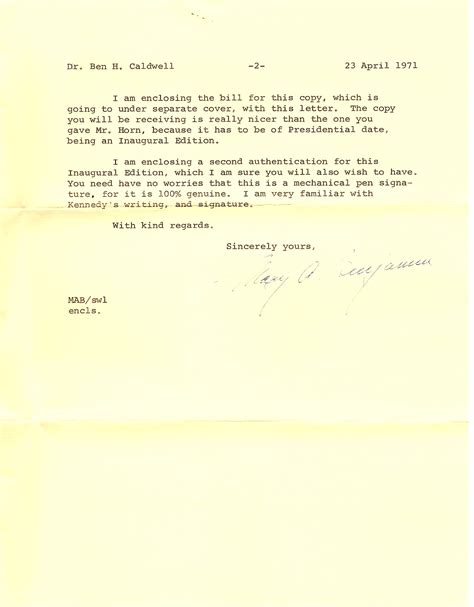 Lot 1088: John F. Kennedy book, Profiles in Courage, Signed | Case Auctions