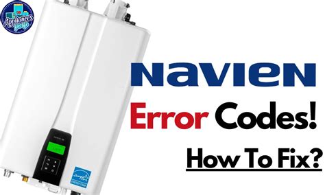 Navien Boiler Error Code E110 的图像结果