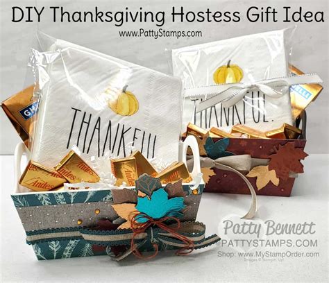 DIY Thanksgiving Hostess Gift Idea - Patty Stamps
