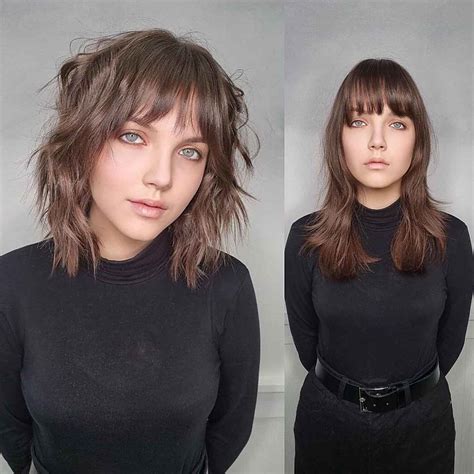 30 Greatest Ways to Pair a Wolf Cut with Bangs