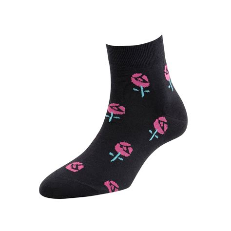 Buy Women's Fashion Rose Ankle Socks | Cotstyle