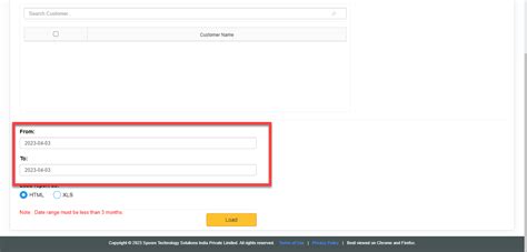 Generate a Customer Visit Count Report
