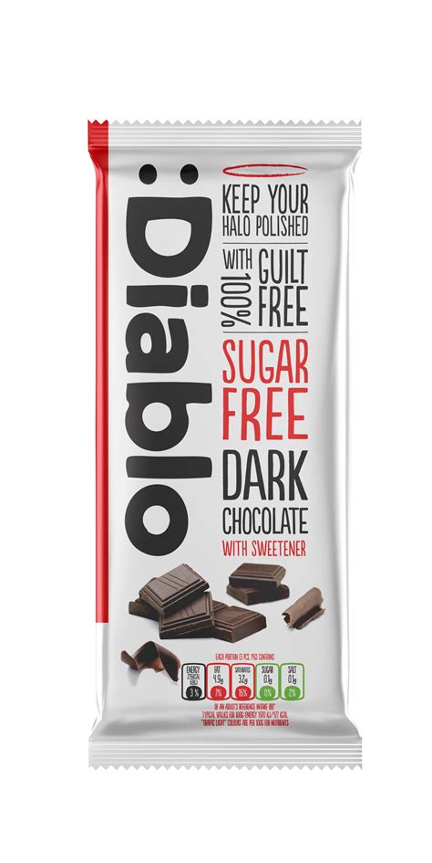 :Diablo Sugar Free Dark Chocolate 0,085 kg - Shop Apotheke