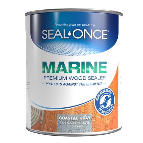 Snapklik.com : SEAL-ONCE Marine Ready Mix Wood Sealer And Stain