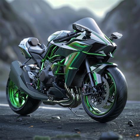 Kawasaki ninja h2r | Premium AI-generated image