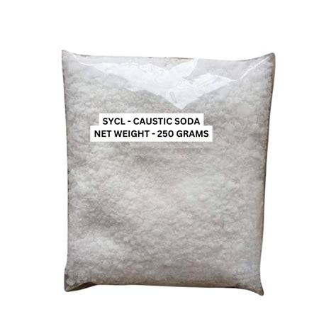 Caustic Soda Flakes for Effective Drain & chimney Cleaner | Clear ...