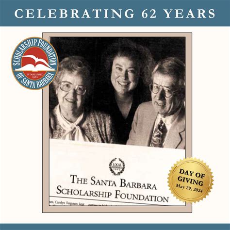#flashbackfriday | Scholarship Foundation of Santa Barbara