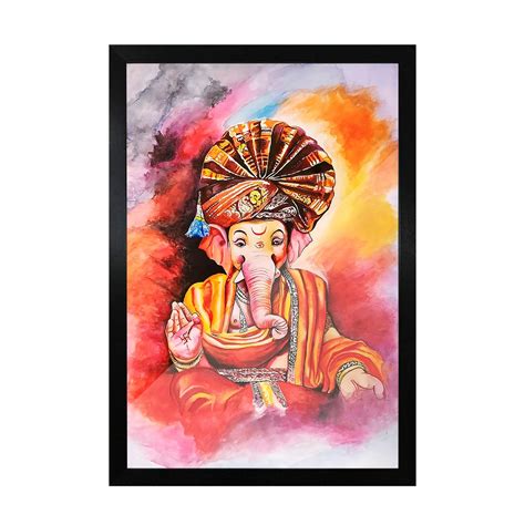 Lord Ganesha Art Poster – Frameo Store