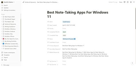 Image result for Note for Win 11