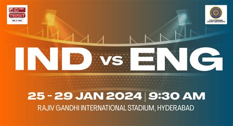 IDFC FIRST Bank Series 1st Test: India vs England, Hyderabad - Cricket ...