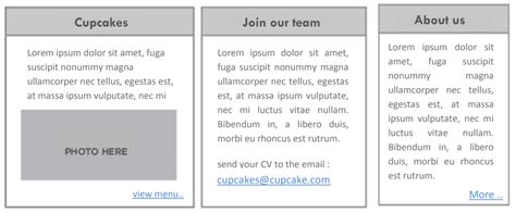 Image result for 3 Column Layout HTML