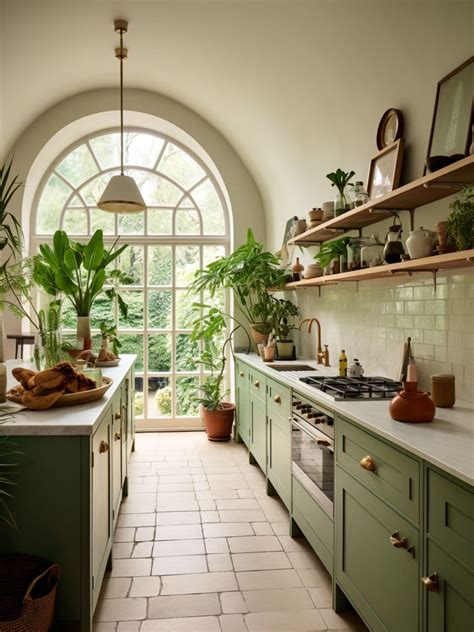 Sage Green Kitchen White Cabinets | Cabinets Matttroy