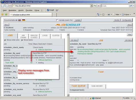 Job Scheduler Tutorial 的图像结果