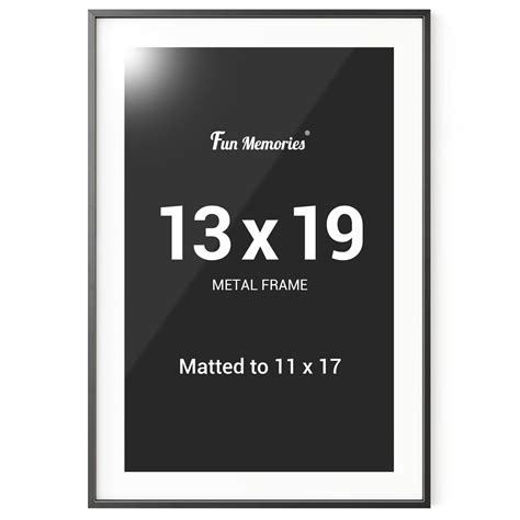 Amazon.com - Fun Memories 13x19 Black Frame, 13 x 19 Metal Picture ...
