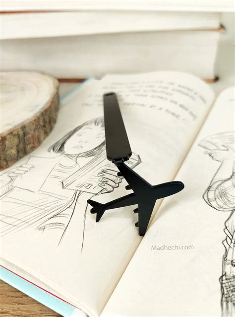 Airplane Bookmark – Madhechi