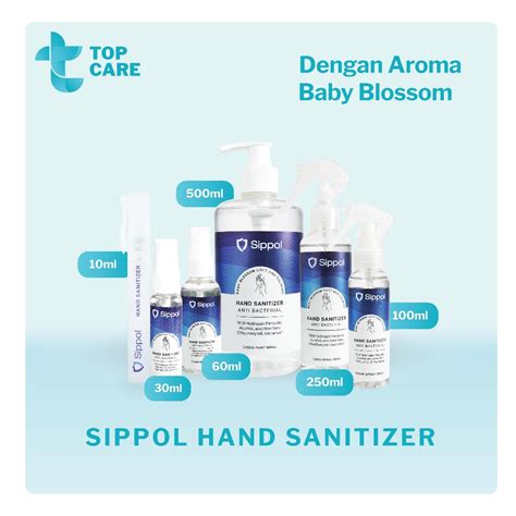 Jual Sippol Hand Sanitizer [Baby Blossom] / Cairan Antiseptik Pembersih ...