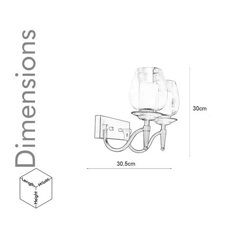 ORTONA Brass and Glass Double Shade Wall Light – KAPOOR-E-ILLUMINATIONS ...