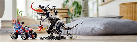 LEGO 76151 Marvel Spider-Man Venom Venomosaurus Ambush Set, 640 Pieces ...