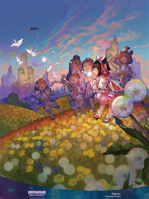Farewell MtG Art from Kamigawa: Neon Dynasty Set by Fuzichoco - Art of ...