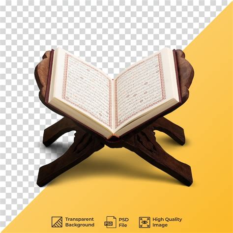 Quran sharif with rehal | Premium PSD