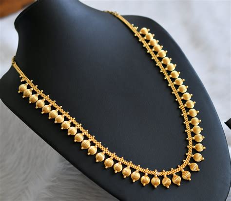 Gold tone kerala style ball haram dj-45005 – dreamjwell