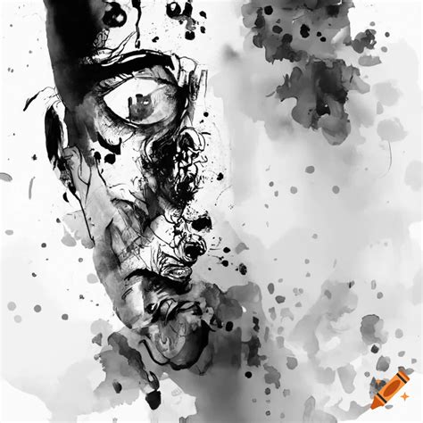 A person with their arm phasing in and out of existence