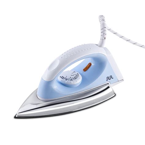 Buy RR Iron 1000 W Dry Iron with Weilburger Non Stick Soleplate (Blue ...
