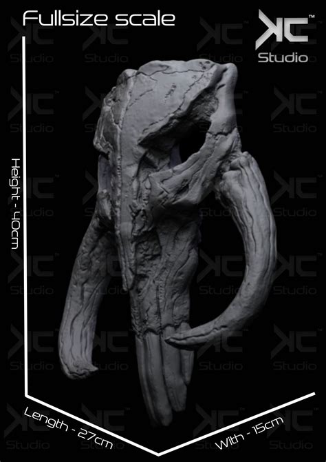STL file Star Wars - Mythosaur Skull 3D print model ⭐・Model to download ...