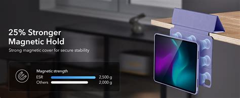 ESR for iPad Pro 13 inch 2024 Cover, iPad Pro 12.9 2024 Case with ...