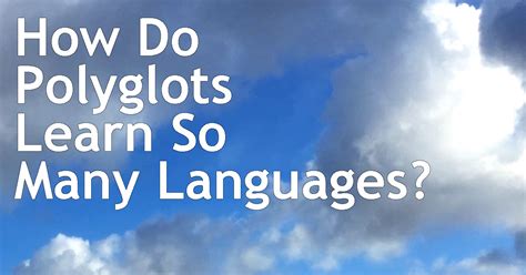 Image result for How Polyglots Learn Languages Ted