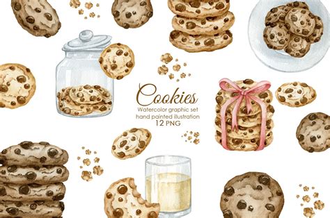 Chocolate Chip Cookies Clipart