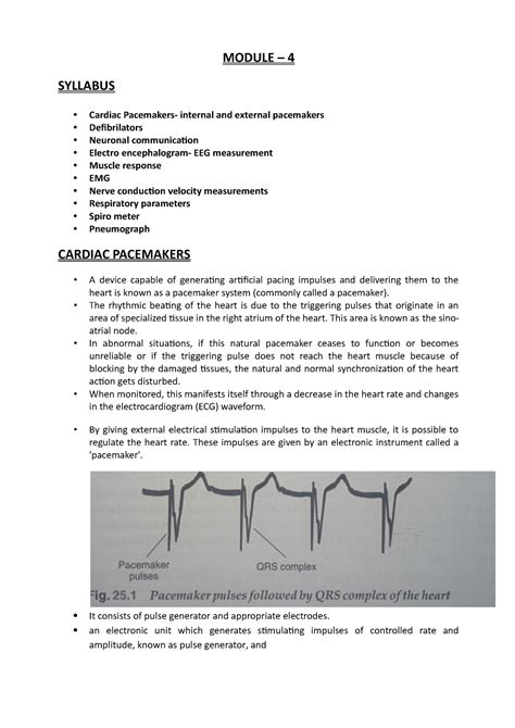 Module 4 - its a study material of biomedical and instrumentation for ...