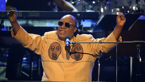 Stevie Wonder Without Glasses