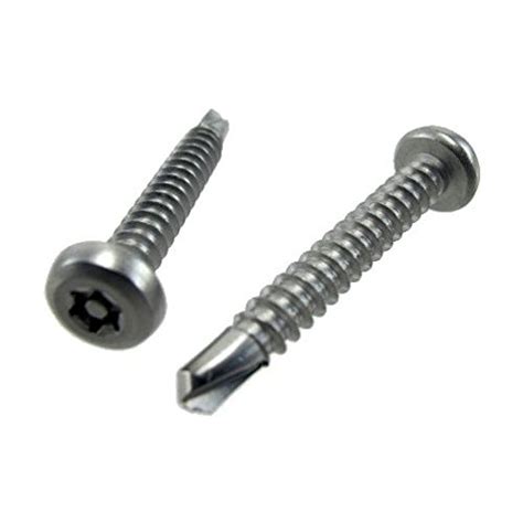 # 8 X 3/4" Stainless Steel Pan Head Tamperproof Torx Drill & Tap Screws ...