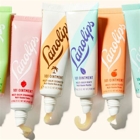 Buy Lanolips 101 Ointment - Lanolin Lip Balm for Smooth, Hydrated ...